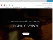 Tablet Screenshot of indiancowboy.com